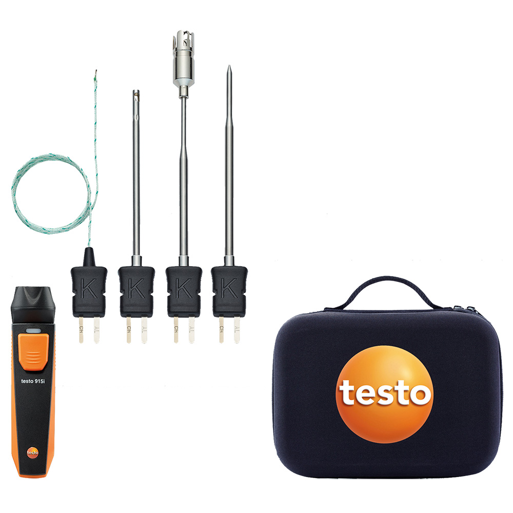 Testo 915i draadloze thermometer voor smartphone / tablet bediening