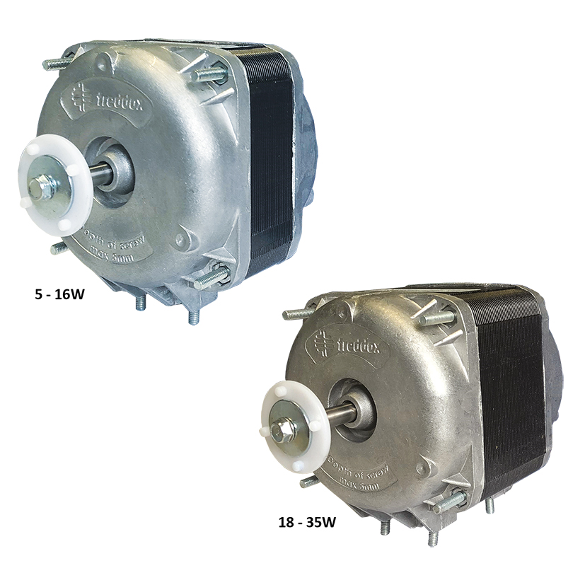 N120-1023 YFDX05 5W 230V-1-50Hz 1300/1550rpm ventilatormotor