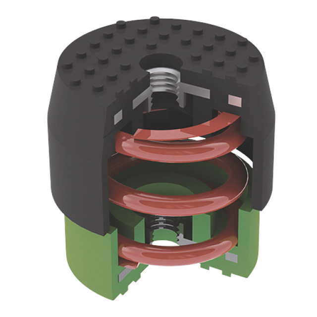N747-1390 2EmmeClima  | Trillingsdempers set 4 stuks, 30-55 kg (9898-120)