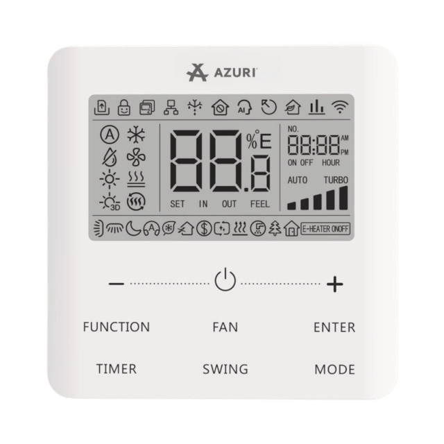 N345-9005 Azuri XK76 | bedrade afstandsbediening | tbv. wandunits