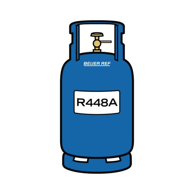 N874-0070 R448A (N40) Borgcilinder | 11kg