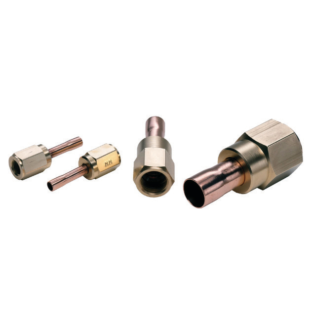 N404-6200 Danfoss FSA-22 verloopconnectie RVS/CU | Flare x ODF | 1/4"