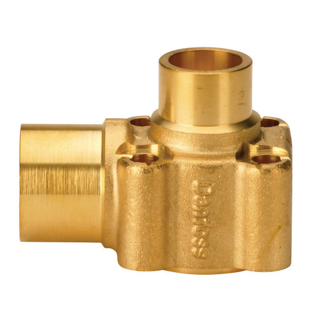 N404-7670 Danfoss Voetstuk TE5 / TQ5 | ODF 1/2" x 5/8" | Haaks