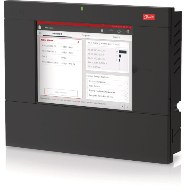 N407-7797 Danfoss AK-SM 880A system manager | 080Z4028