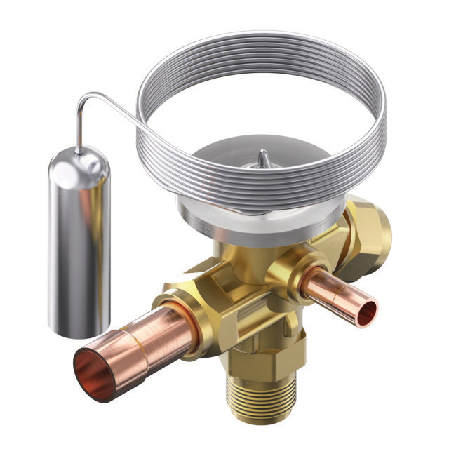 N404-4874 Danfoss TE 2 | R454C | 3/8" Flare x 1/2" Soldeer | -40°C tot 10°C | MOP: Geen