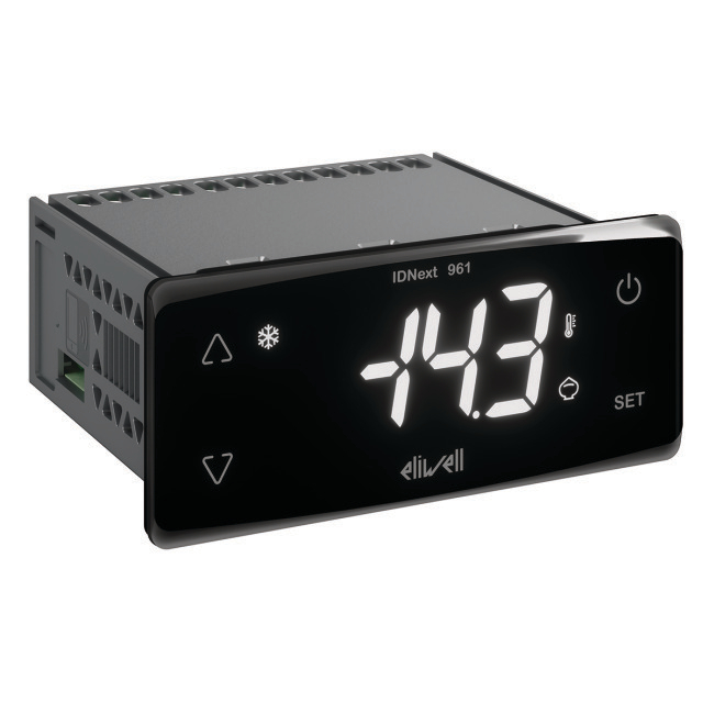 N498-5704 Eliwell IDNext 961 P | Sensoren: 1: NTC/PTC/Pt1000 | Functies: Easy Map | Bereik: -30 tot 85°C | 12V