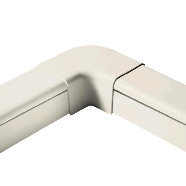 N740-3250 Freddox 0307 CP | Platte bocht  90° | Creme