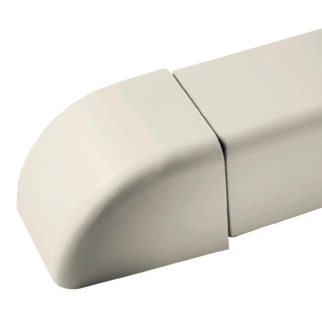 N740-3900 Freddox 0608 TT | Leidinggoot eindstuk | Creme