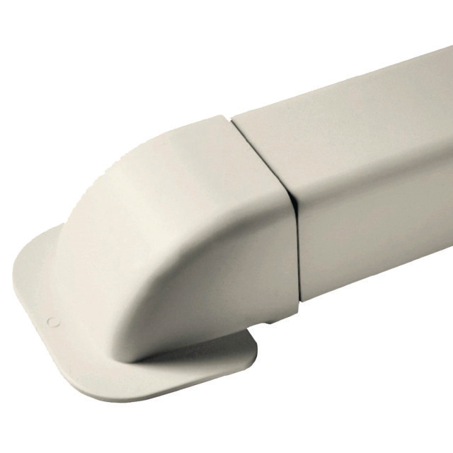 N740-3121 Freddox 0809 CM-W | Muurafdekkap | Wit