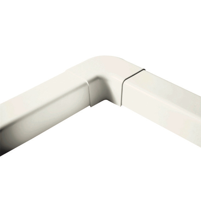 N740-3200 Freddox 0607 CP | Platte bocht  90° | Creme