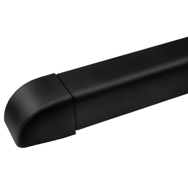 N740-3922 Freddox 0808 TT-B | Leidinggoot eindstuk | Zwart