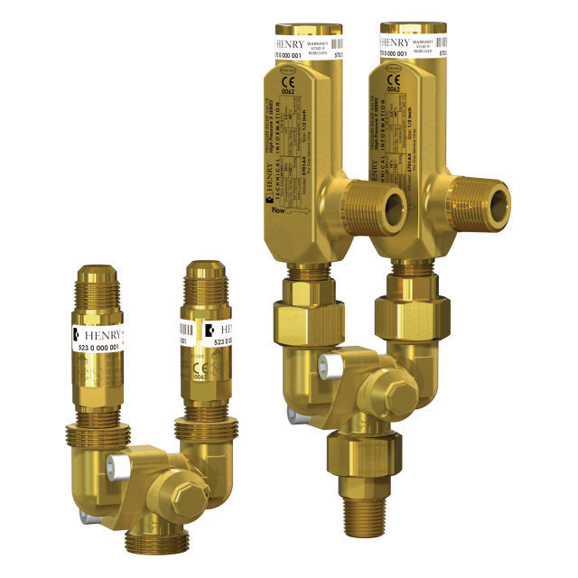 N638-3014 Henry 935 | 3-Weg wisselafsluiter | 1/2" 1/2" NPT x NPT