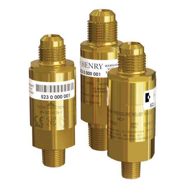N638-2200 Henry 5231AX | In 3/8" Uit 1/2" NPTF Flare Recht | Bar 16,2