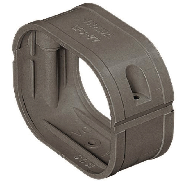 N741-1247 Inaba Denko SFJ-100-B | Koppelstuk flexibele goot | Bruin
