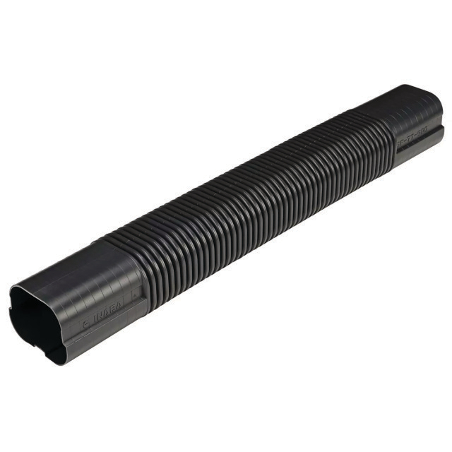 N741-1630 Inaba Denko SF-77-500-A | Flexibele leidinggoot | Antraciet
