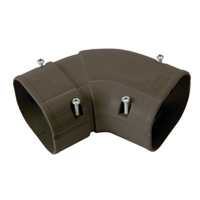 N741-1213 Inaba Denko SKS-77-B | Verstelbare platte bocht 45-90° | Bruin