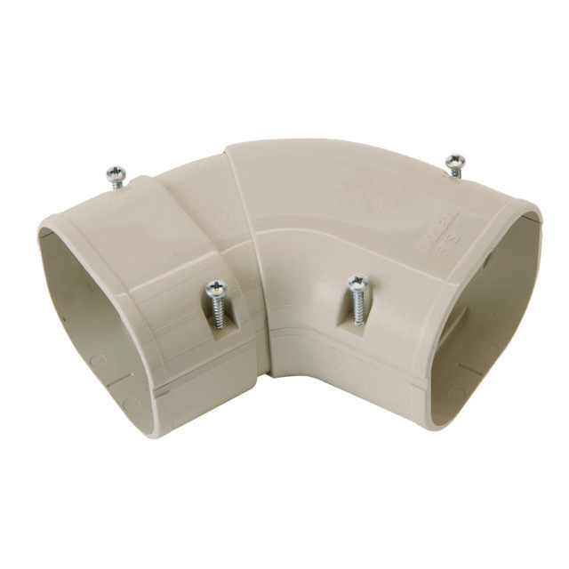 N741-1015 Inaba Denko SKS-77-I | Verstelbare platte bocht 45-90° | Ivoor