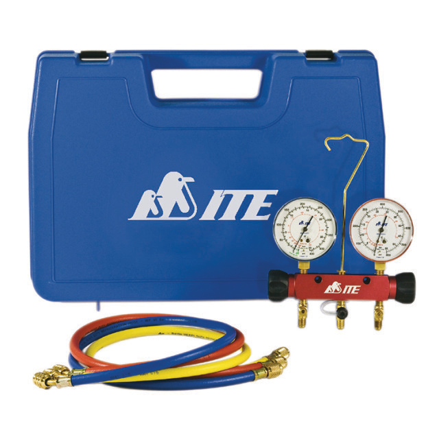 N791-0975 ITE 2822-BPC/410 | R410A | 2 kranen | 3HD vulslangen | 90cm 5/6" inc koffer