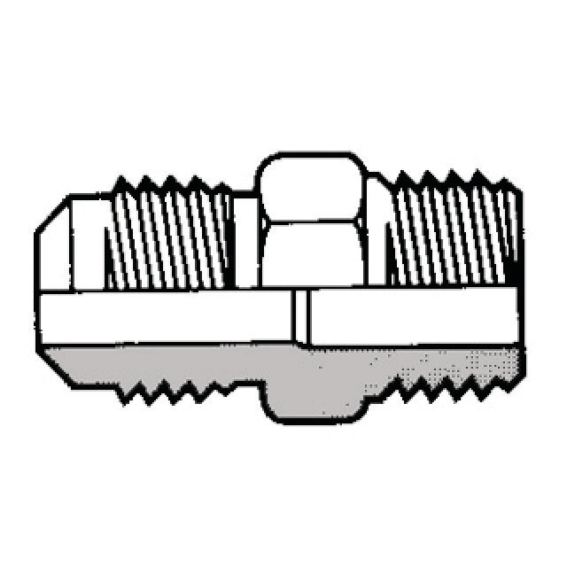 N750-1377 U1-10B | uitw. SAE x uitw. NPT | 5/8" x 1/4"