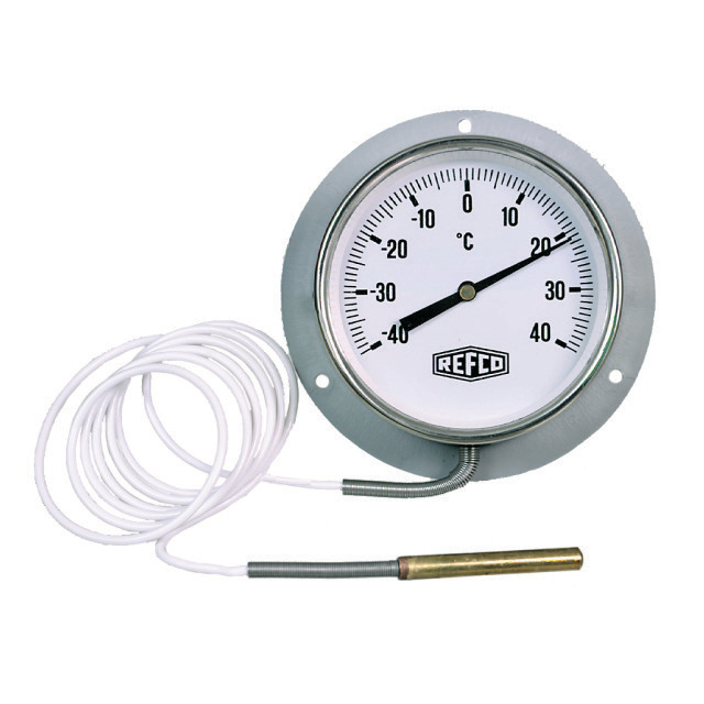 N825-1100 Refco  F-84-60-FP-1,5 | opbouw koelcelthermometers ø 60 | 1,5m capillair