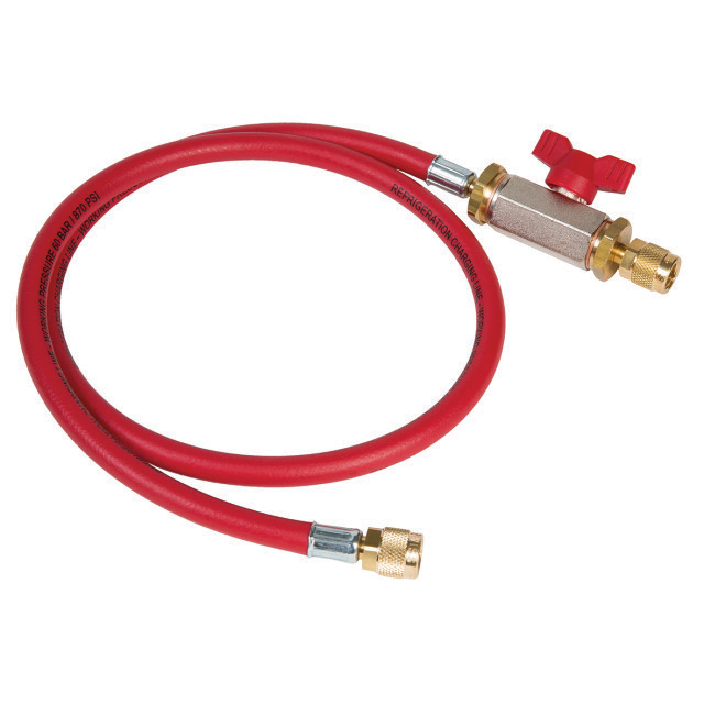 N794-3750 Refco CX-CL-72-R vulslang | Rood 180 cm | 1/4" SAE