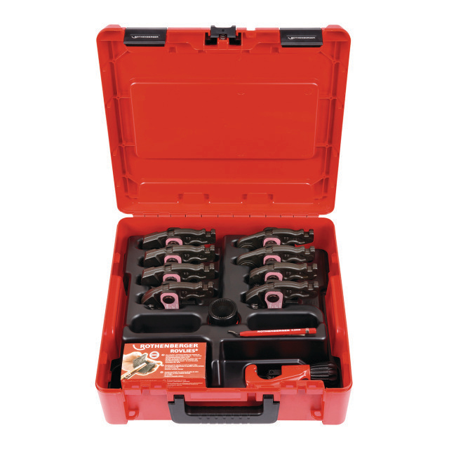 N886-0570 Rothenberger Set persbekken compact TT 1/4" tem 1 1/8" + koffer