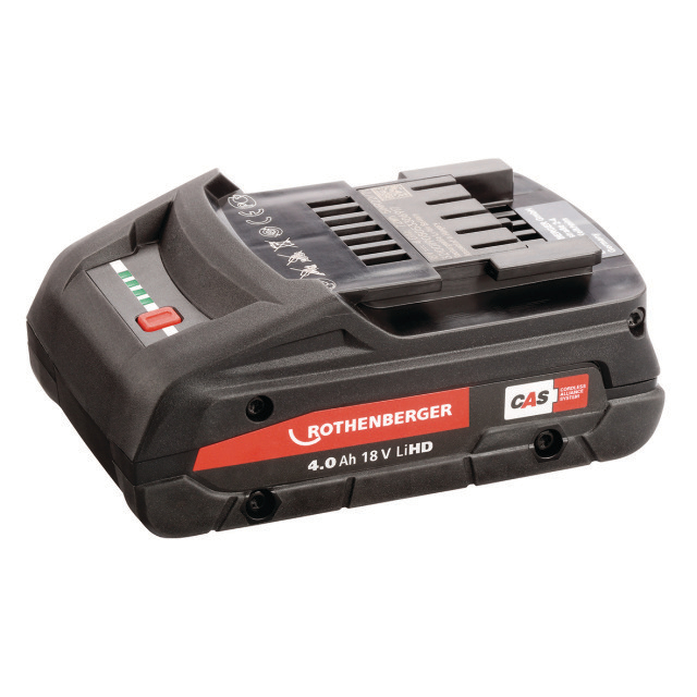 N886-0586 Rothenberger Accu Romax compact TT, Li-HD 18V/4,0 Ah