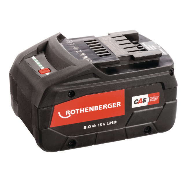 N886-0588 Rothenberger accu Romax Compact TT en 4000 Li-Hd 18v/8,0Ah