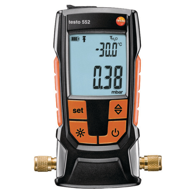 N836-2700 Testo 552 digitale vacuümmeter met Bluetooth Testo 552 (0560 5522)