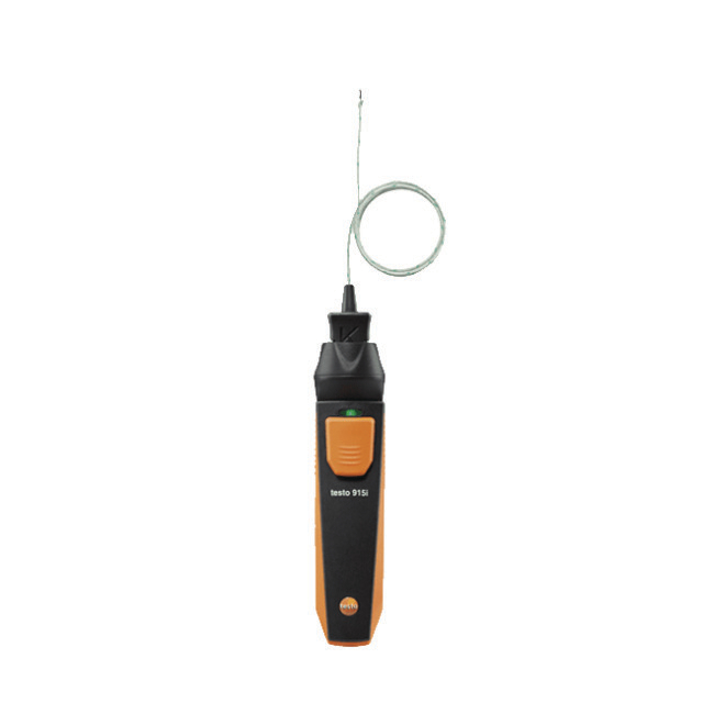 N836-6100 Testo 915i draadloze thermometer met flexibele voeler voor smartphone / tablet bediening  915i (0563 4915).