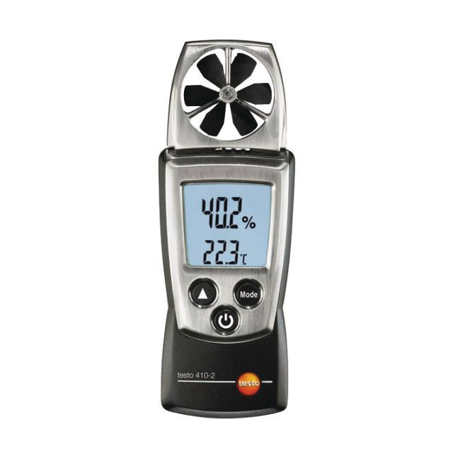 N836-2020 Testo 410 luchtsnelheid- / luchtdebietmeter 410-2 (0560 4102)