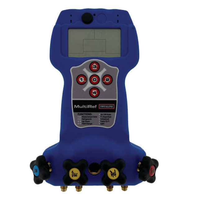 N861-5025 Totaline MultiRef | 4-weg digitale meterset | PJTT0100A