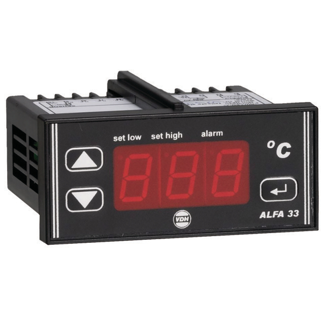 N797-1680 VDH ALFANET 33 DP | Sensoren: 1: PTC | Functies: Alarm relais | Bereik: -10°C tot 90°C | 230V