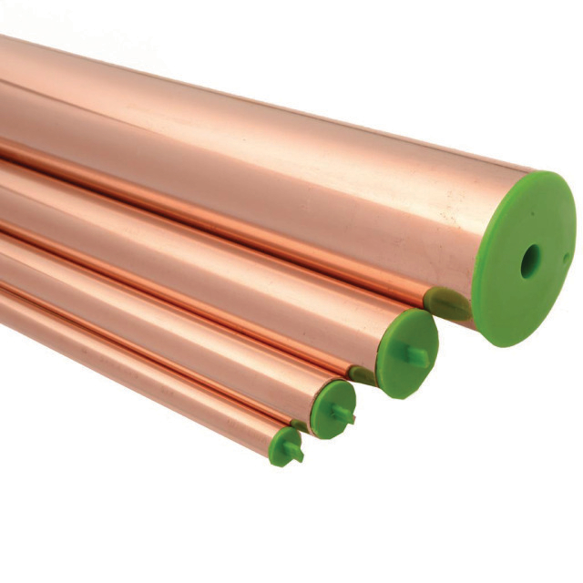 N680-9931 Wieland K65 Koperen koelleiding | Recht | 5 meter |  5/8" | Halfhard | R300