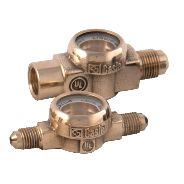 N604-2424 Castel Polyhedra 3850/33 | 3/8" MF Flare | Maximale werkdruk 50 bar | -40°C tot 120°C