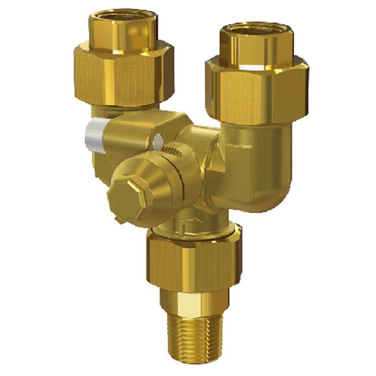 N638-3012 Henry 933 | 3-Weg wisselafsluiter | 3/8" 3/8" NPT x NPT