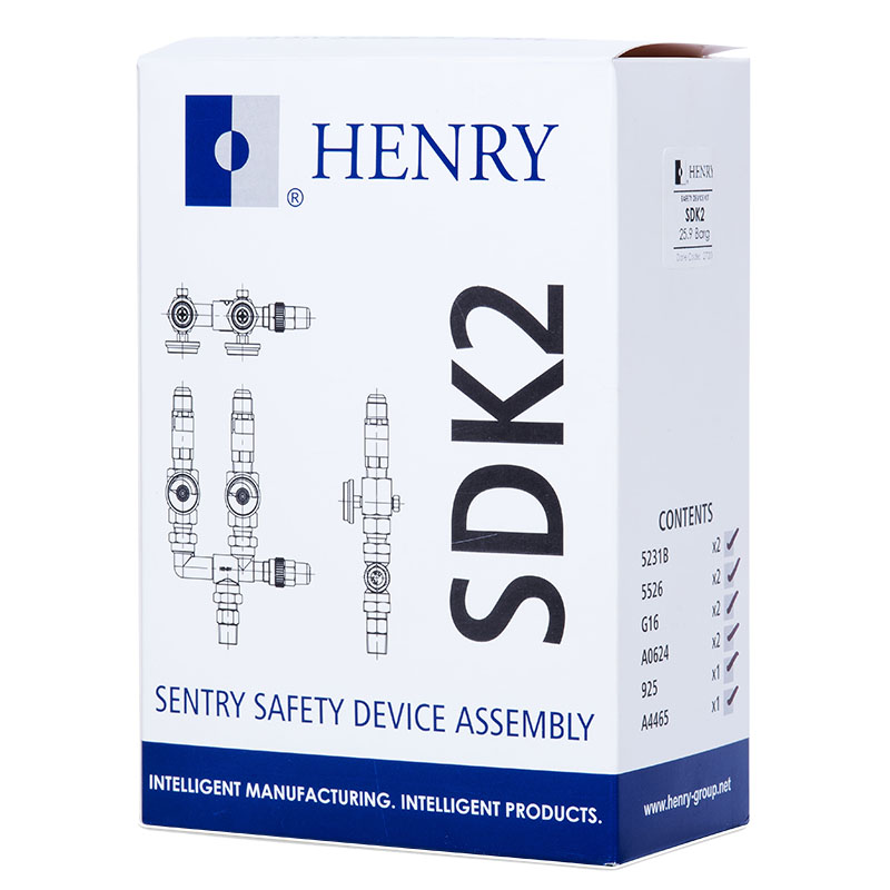 N638-7100 SDK2-14.0 bar(G)-CE 14.0 bar(G) veiligheidsset