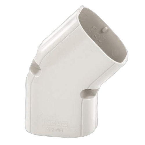 N741-1310 Inaba Denko SKF-77-W | Platte bochten 45° | Wit