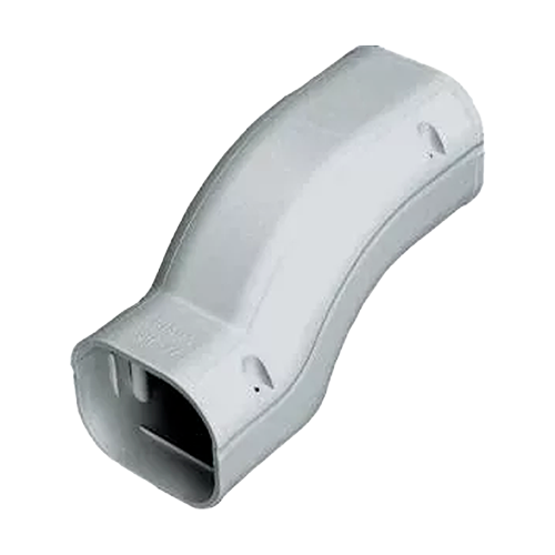 N741-1336 Inaba Denko SIF-77-W | Verspringende bocht | Wit