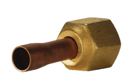 N404-6112 Danfoss Soldeer Adapter flare x 1/4" ODF Soldeer