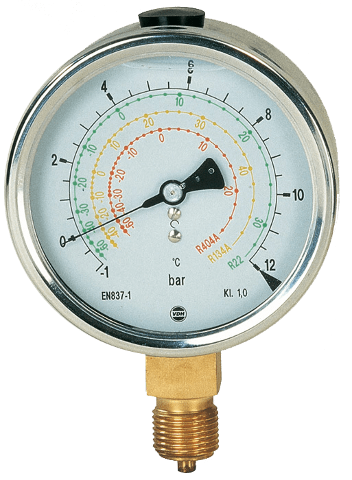 Opbouw manometers