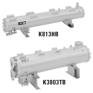 Bitzer watergekoelde condensors / persgaswarmtewisselaars (standaard koudemiddelen)