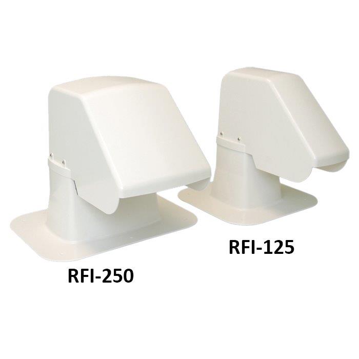 N322-5911 Castel Engineering RFI-125 | 125 x 125 x 415 | Kunststof RAL 9002