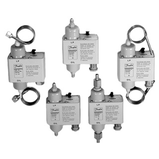 Danfoss MP 55, 55A differentiaalpressostaten