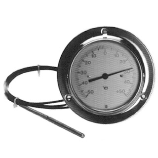 N796-3000 VDH opbouw thermometers TK 085 opbouw thermometer (63 mm)