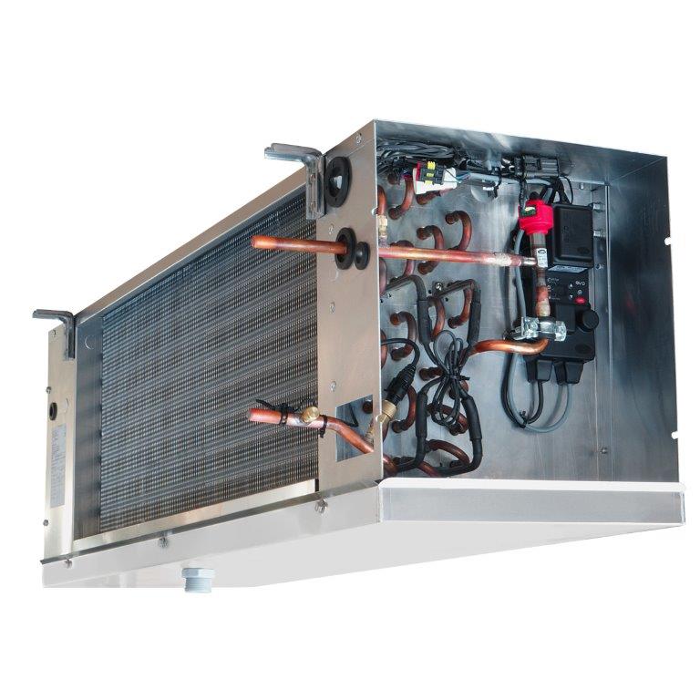N231-2960 ECO CGC 313F6 ED.4136 + E2V + EVD ICE gemonteerd | Cap. CO2, -8°C: 8.22 kW | Ontdooiing: Ja