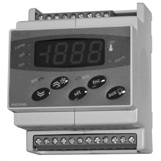 N498-3080 EWDR 981 230VAC IP20 PTC/NTC ontdooithermostaat