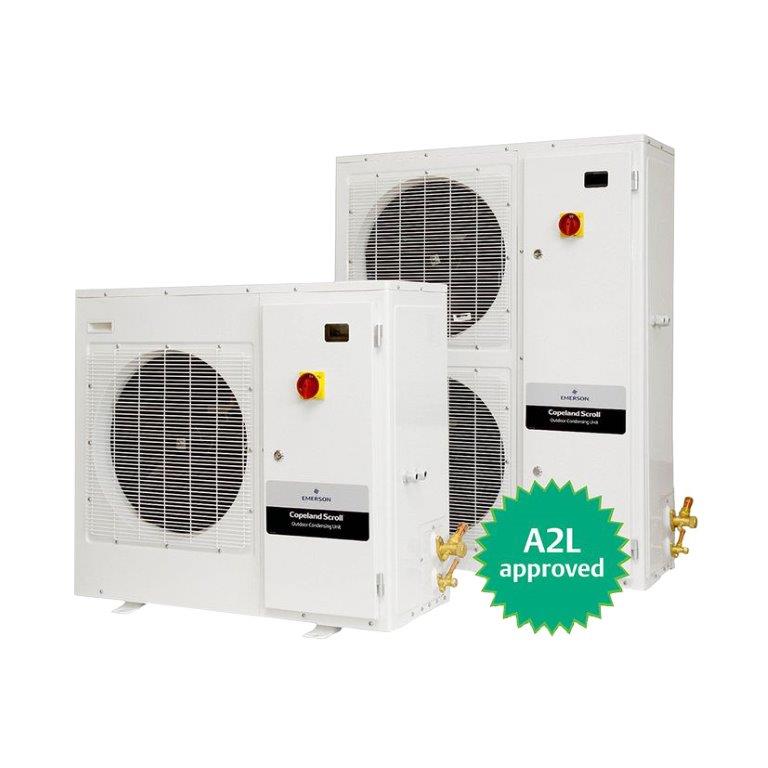 Copeland geluidsarme condensingunits voor buitenopstelling type ZX midden temperatuur
voor A2L en A1 koudemiddelen