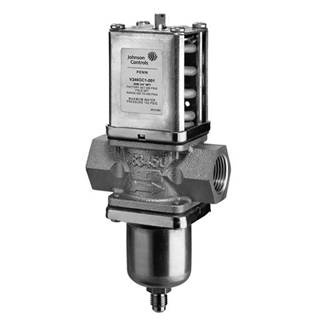 N443-2200 Johnson Controls V246 drukgestuurde 2-weg waterregelventiel, 3/8"