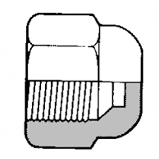 N750-3700 N5-4 in 1/4" SAE blindwartel